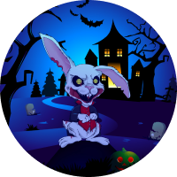 RABBIT HALLOWEEN