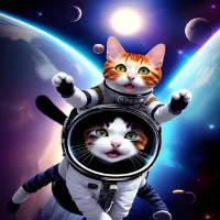 SPACE CAT